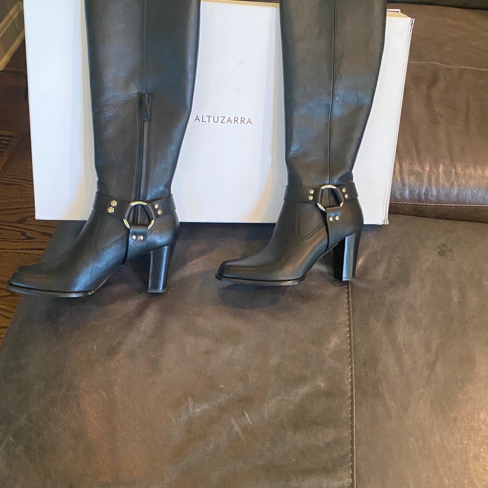 Black Alta Azzurra Size 39